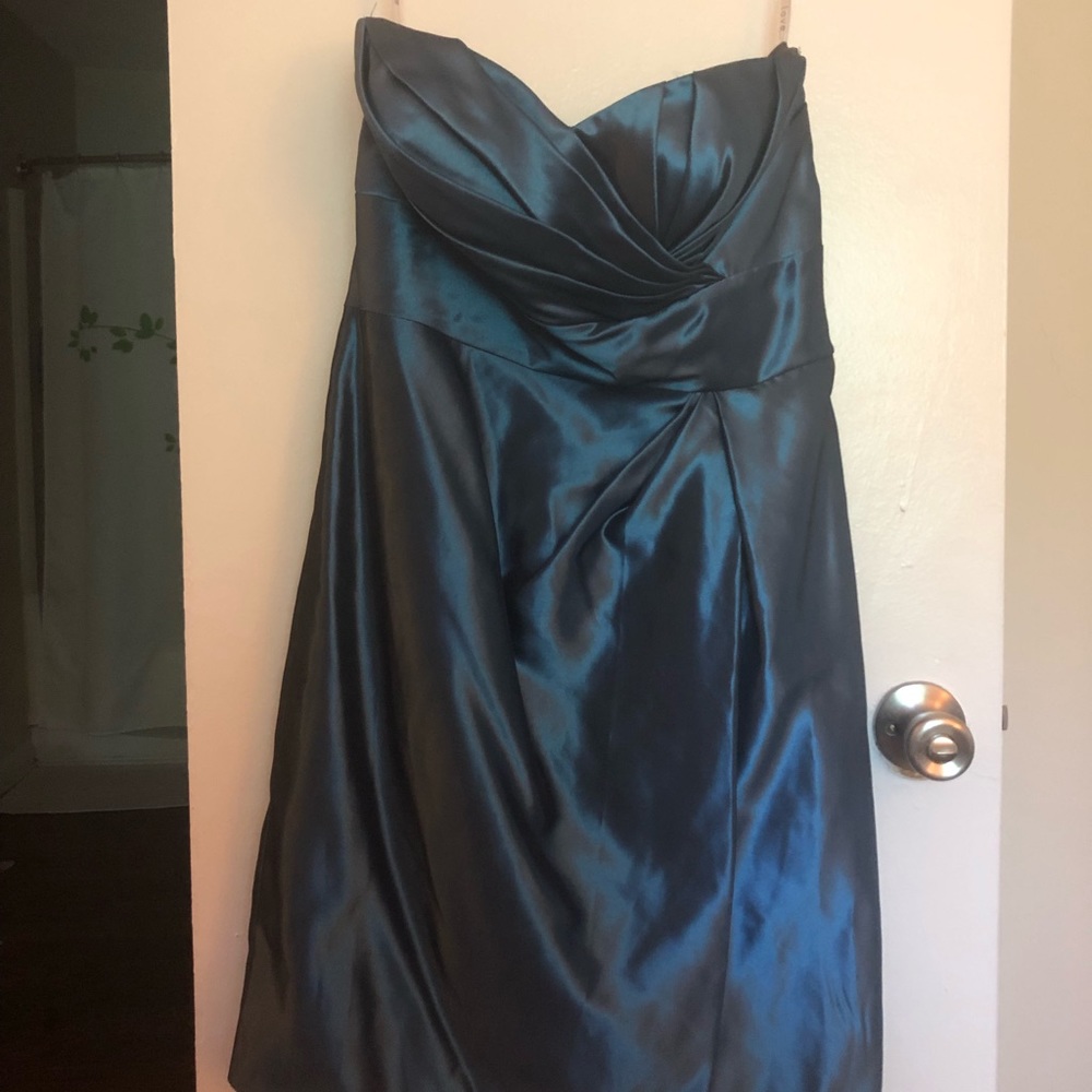 Navy cocktail dress